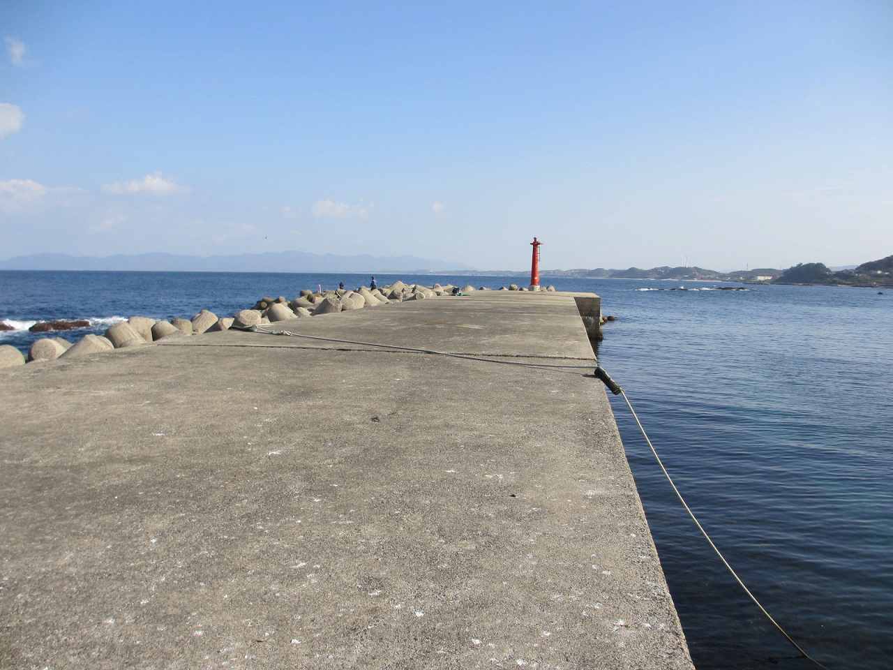 島根県の海釣り・出雲市・小田漁港